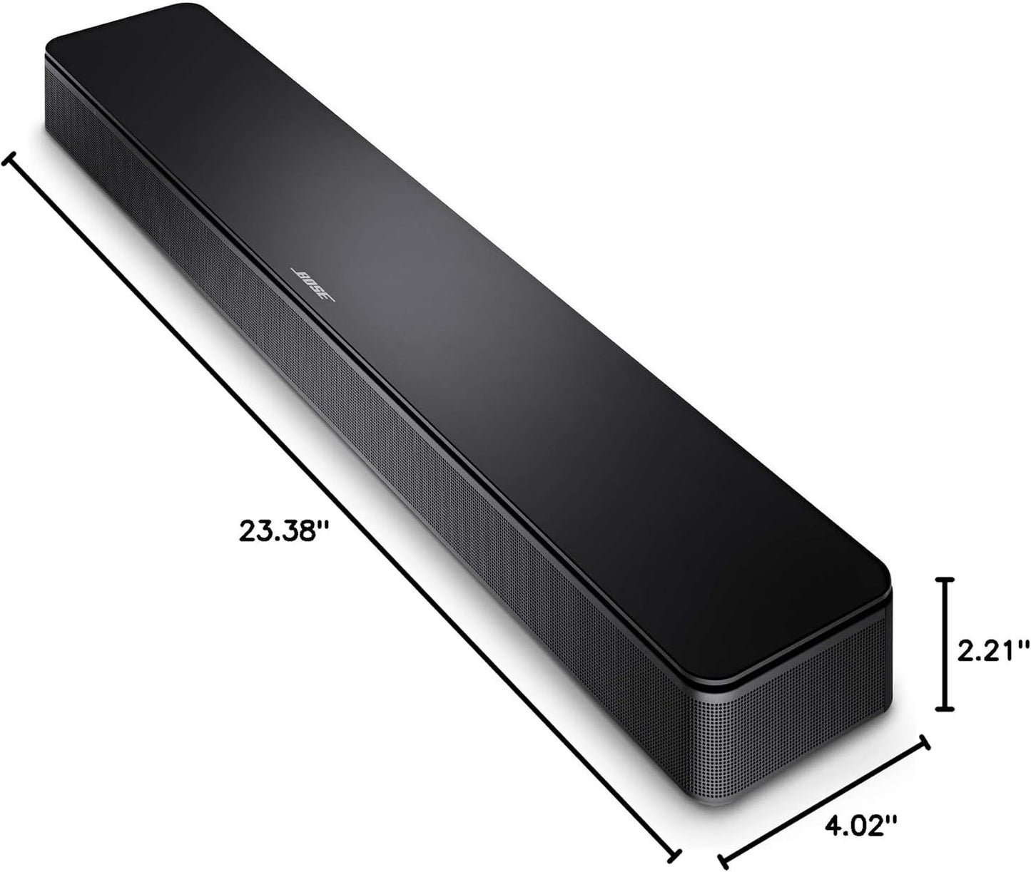 Bose TV Speaker - Soundbar for TV with Bluetooth and HDMI-ARC Connectivity, All-in-One Compact Soundbar, Includes Remote Control, Black