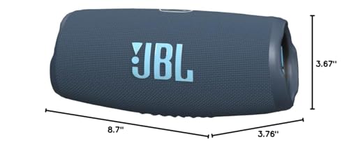 JBL CHARGE 5 - Portable Waterproof (IP67) Bluetooth Speaker with Powerbank USB Charge out, 20 hours playtime, JBL Partyboost (Black)