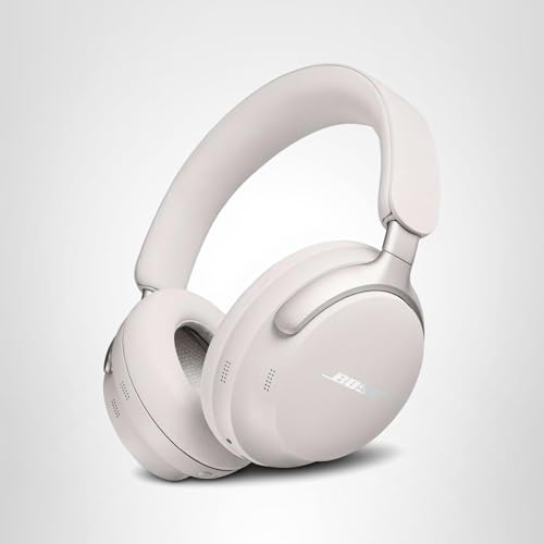 Bose QuietComfort Ultra Bluetooth Headphones, Wireless Headphones with Spatial Audio, Over Ear Noise Cancelling with Mic, Up to 24 Hours of Playtime, Black