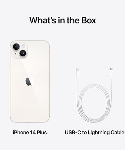 Apple iPhone 14, 128GB, Purple - Unlocked (Renewed)