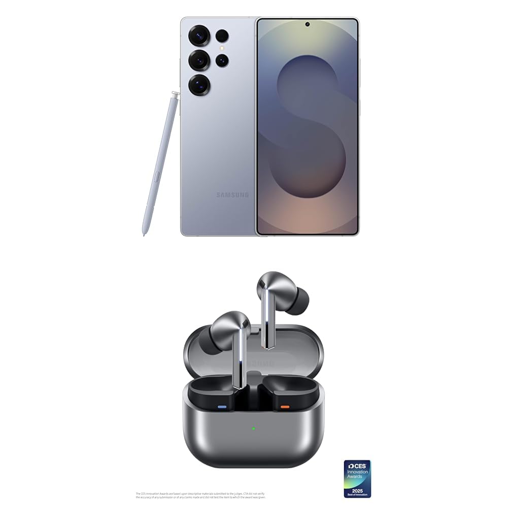 SAMSUNG Galaxy S25 Edge Phone, 512 GB AI Smartphone, Unlocked Android, Night Video, Fast Processor, ProScaler Display, All-Day Battery, 2025, US 1 Yr Manufacturer Warranty, Titanium JetBlack