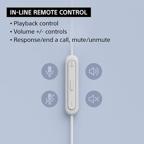 Sony MDREX15LP in-Ear Earbud Headphones, Black, Model Number: MDREX15LP/B