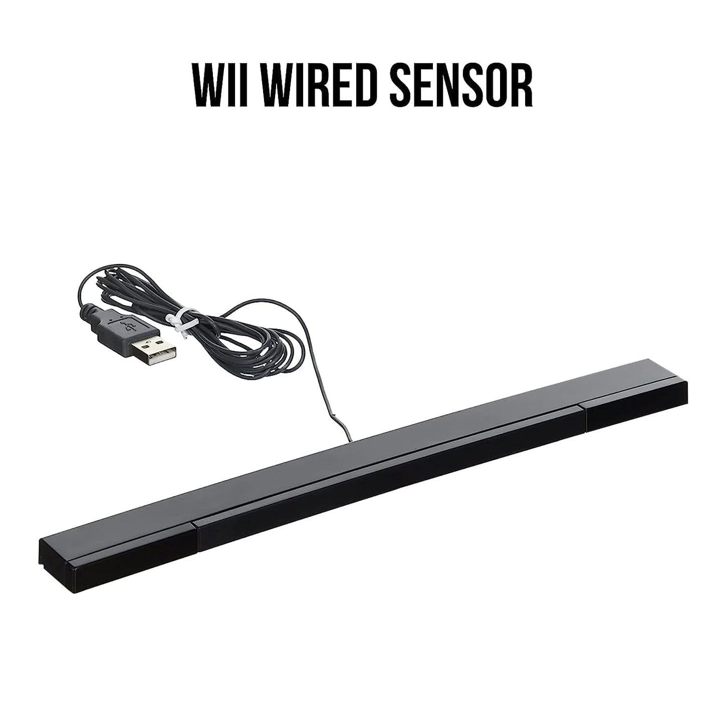 Nintendo Wii Console, Black Premium Bundle (Renewed)