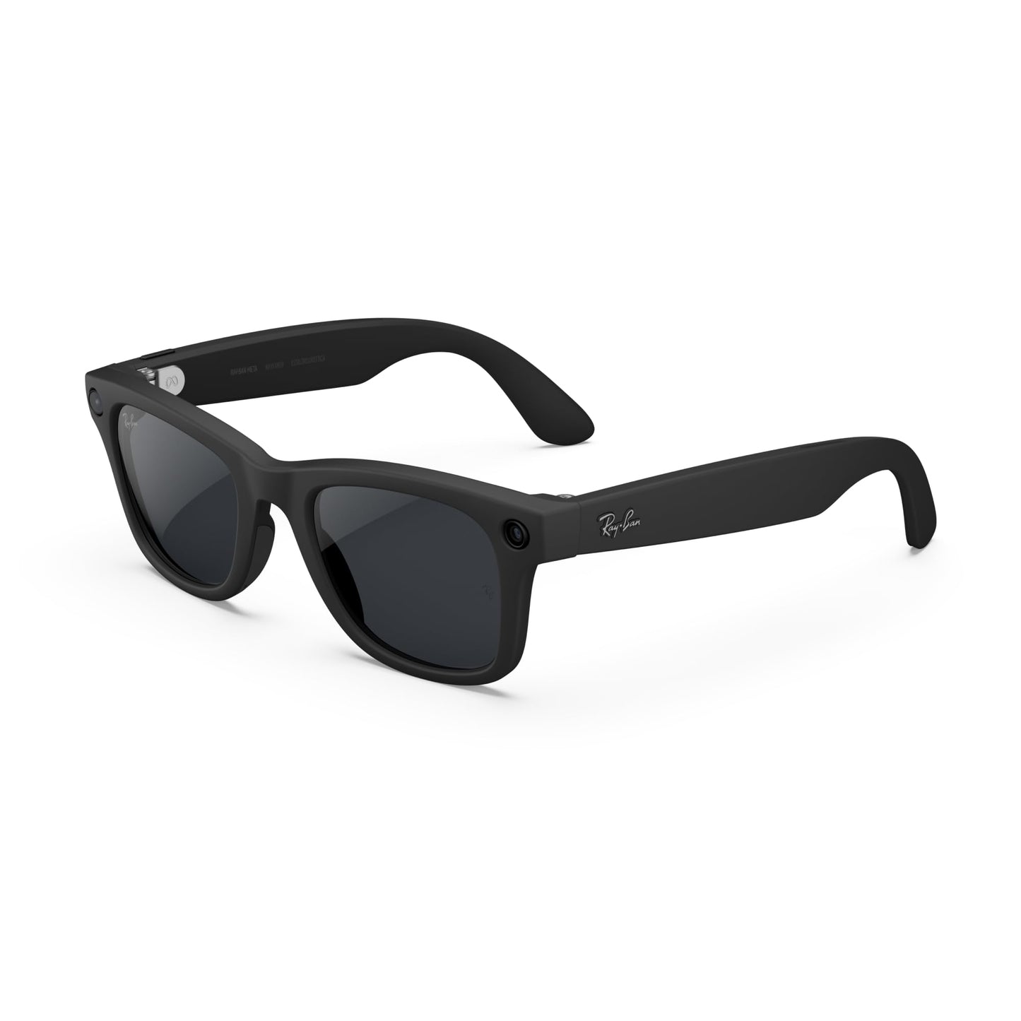 Ray-Ban Meta (Gen 2), Wayfarer, Shiny Black | Smart AI Glasses for Men, Women — 2x Battery Life — 3K Ultra HD Resolution — 12 MP Ultra-Wide Camera, Audio, Video — Green Lenses — Wearable Technology