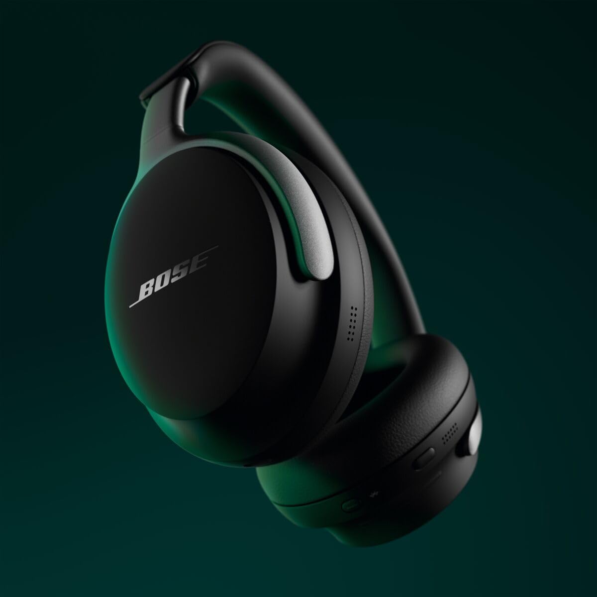 Bose QuietComfort Ultra Bluetooth Headphones, Wireless Headphones with Spatial Audio, Over Ear Noise Cancelling with Mic, Up to 24 Hours of Playtime, Black