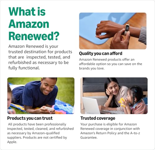 Apple 2021 iPad 10.2-inch, Wi-Fi, 64GB, Silver (Renewed)