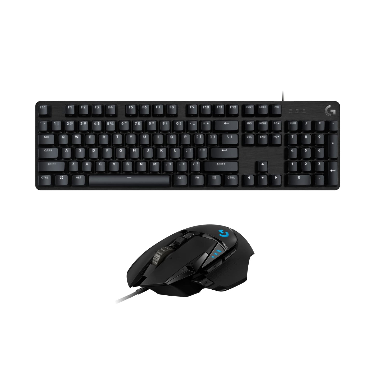 Logitech G502 HERO High Performance Wired Gaming Mouse, HERO 25K Sensor, 25,600 DPI, RGB, Adjustable Weights, 11 Buttons, On-Board Memory, PC/Mac