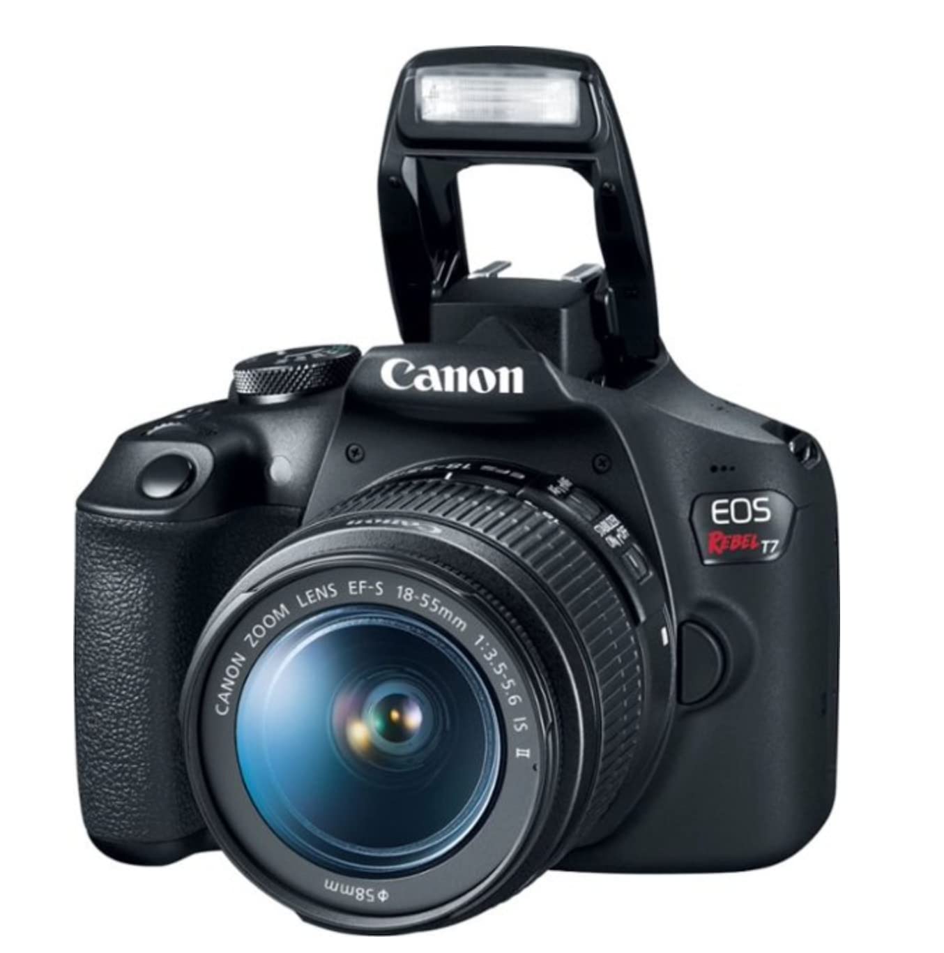 Canon EOS Rebel T7 DSLR Camera with 18-55mm Lens | Built-in Wi-Fi | 24.1 MP CMOS Sensor | DIGIC 4+ Image Processor and Full HD Videos