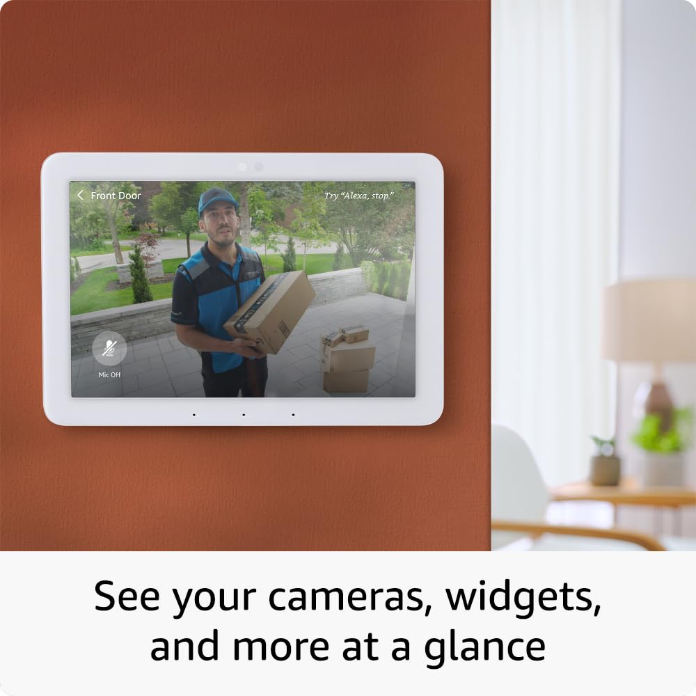 Amazon Echo Hub, 8” smart home control panel with Alexa+ Early Access, Compatible with thousands of devices