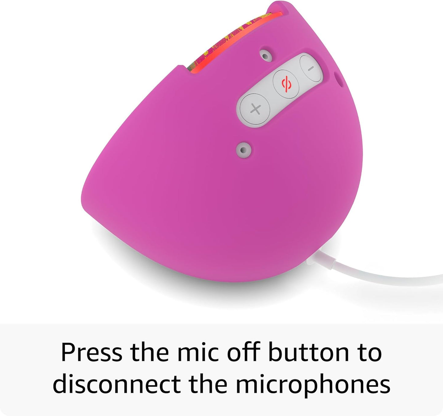 Amazon Echo Pop Kids (newest model), Designed for kids, with Alexa+ Early Access, parental controls, Includes 6 months of Amazon Kids+, Disney Princess