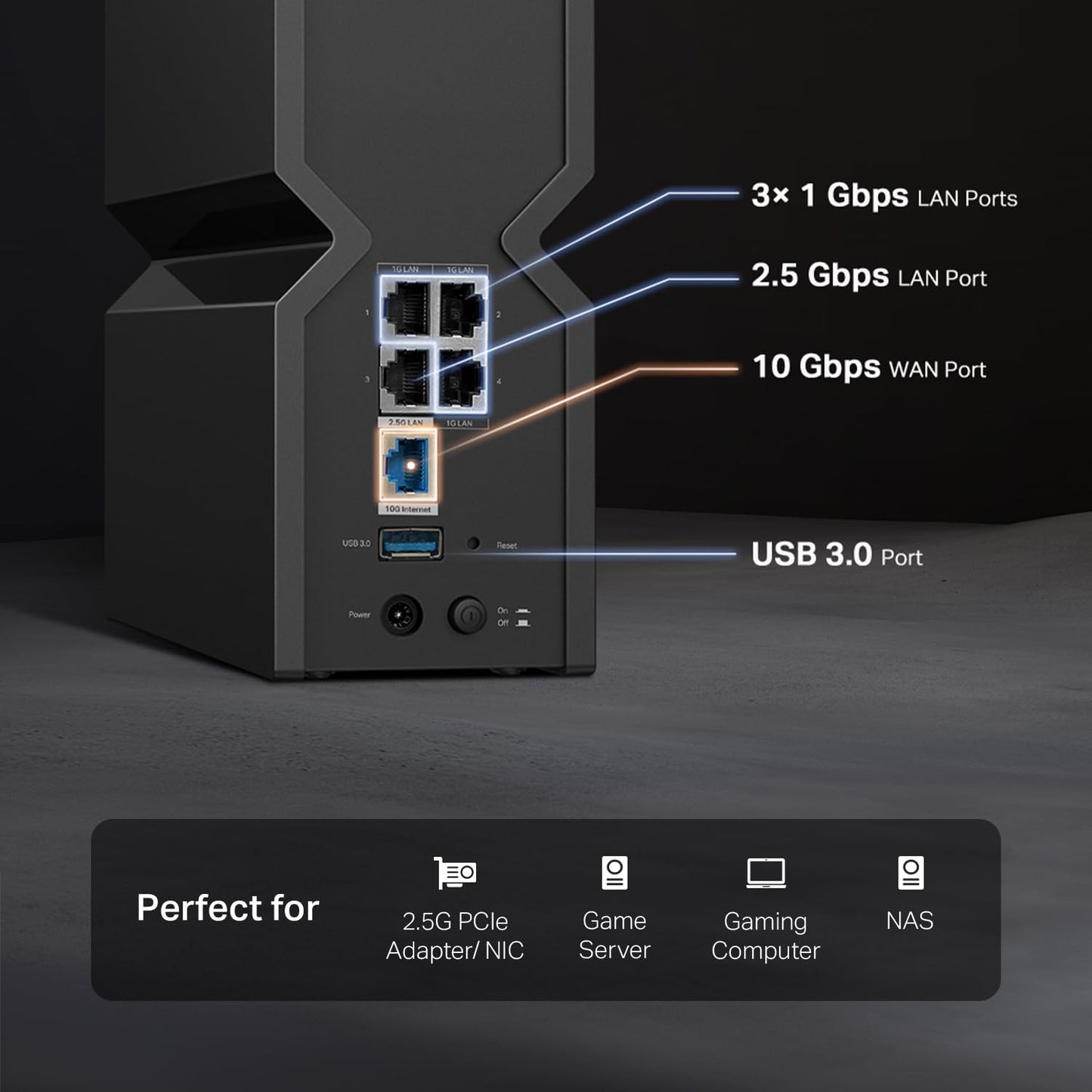 TP-Link AX1800 WiFi 6 Router (Archer AX21) – Dual Band Wireless Internet, Gigabit, Easy Mesh, Works with Alexa - A Certified for Humans Device, Free Expert Support