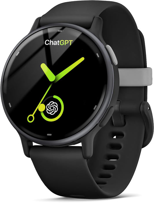 AI Translator Watch，Language Translator Device,Heart Rate & Sleep Monitor, AMOLED Display, Titanium Alloy Waterproof, Multi-Sport Modes,Black