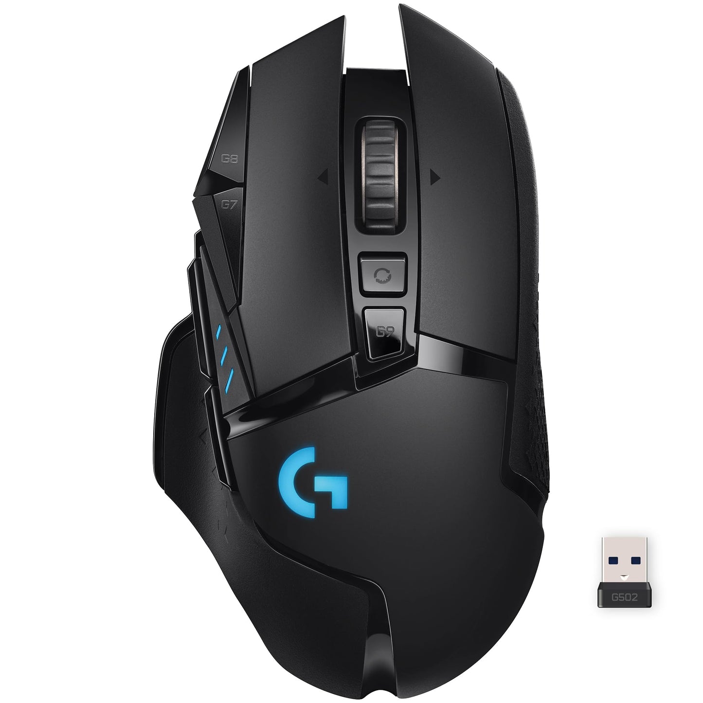 Logitech G502 HERO High Performance Wired Gaming Mouse, HERO 25K Sensor, 25,600 DPI, RGB, Adjustable Weights, 11 Buttons, On-Board Memory, PC/Mac