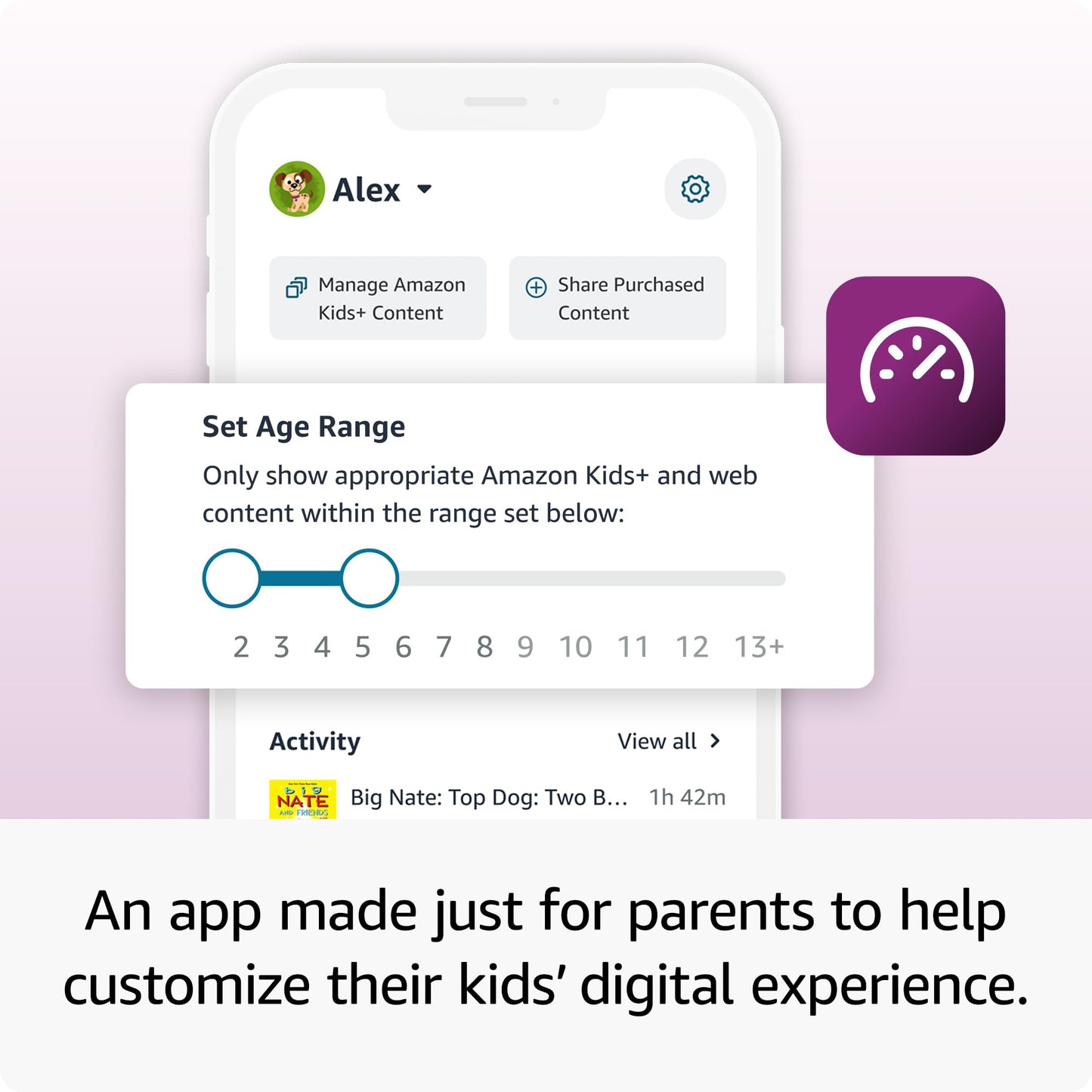 Amazon Fire 7 Kids tablet, ages 3-7. Top-selling 7" kids tablet on Amazon. Includes ad-free and exclusive content, easy parental controls, 10-hr battery, 16 GB, Blue