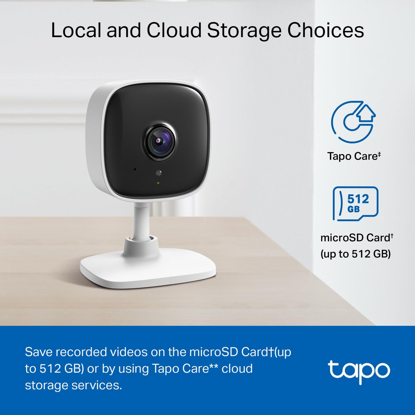 Tapo 1080P Indoor Security Camera for Baby Monitor, Pet Camera w/Motion Detection, 2-Way Audio, Night Vision, Cloud & SD Card Storage, Works w/Alexa & Google Home, Plug-in, C101