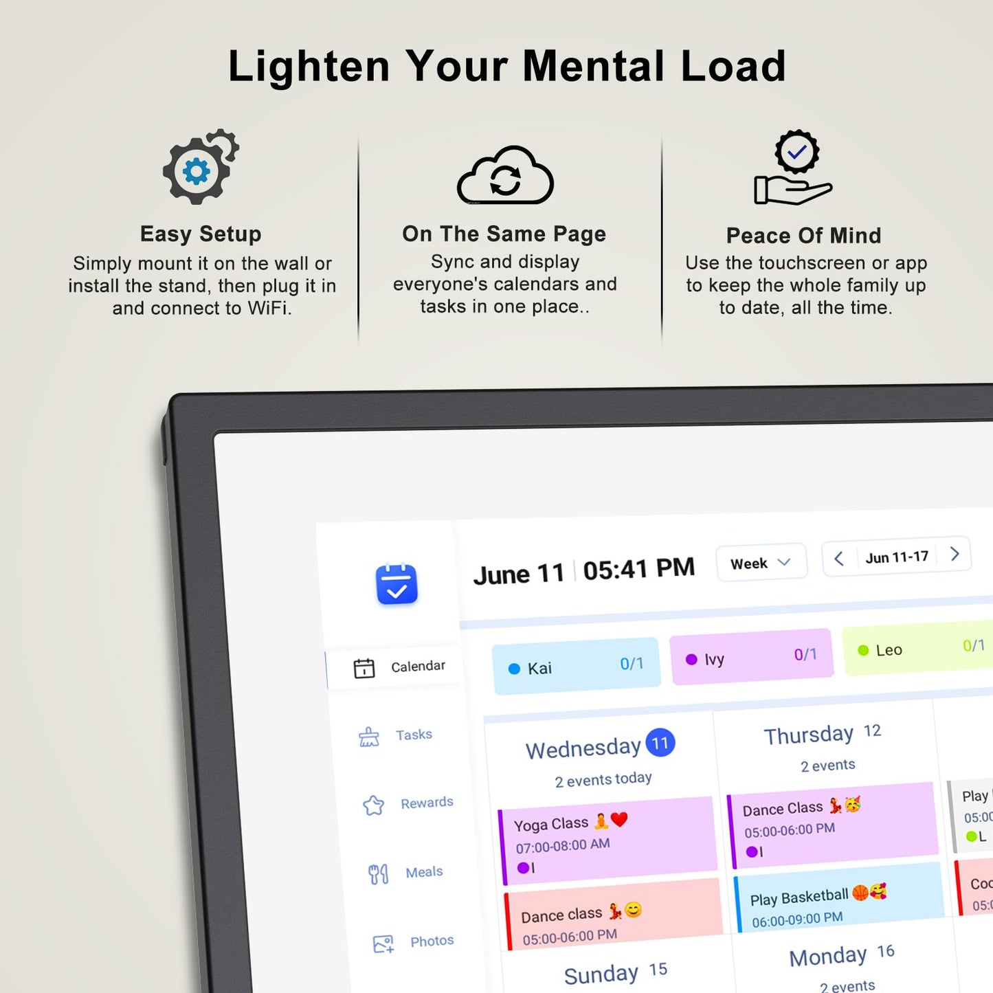 32GB FRAMEO 10.1 Inch Smart WiFi Digital Photo Frame 1280x800 IPS LCD Touch Screen, Auto-Rotate Portrait and Landscape, Built in 32GB Memory, Share Moments Instantly via Frameo App from Anywhere