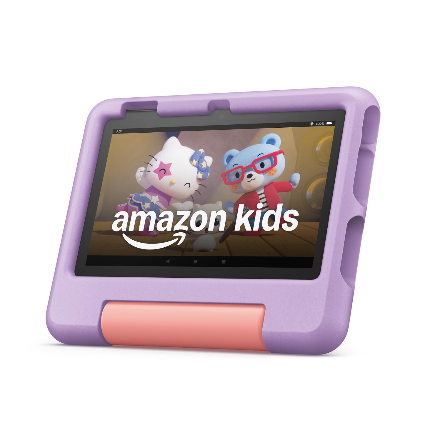 Amazon Fire 7 Kids tablet, ages 3-7. Top-selling 7" kids tablet on Amazon. Includes ad-free and exclusive content, easy parental controls, 10-hr battery, 16 GB, Blue