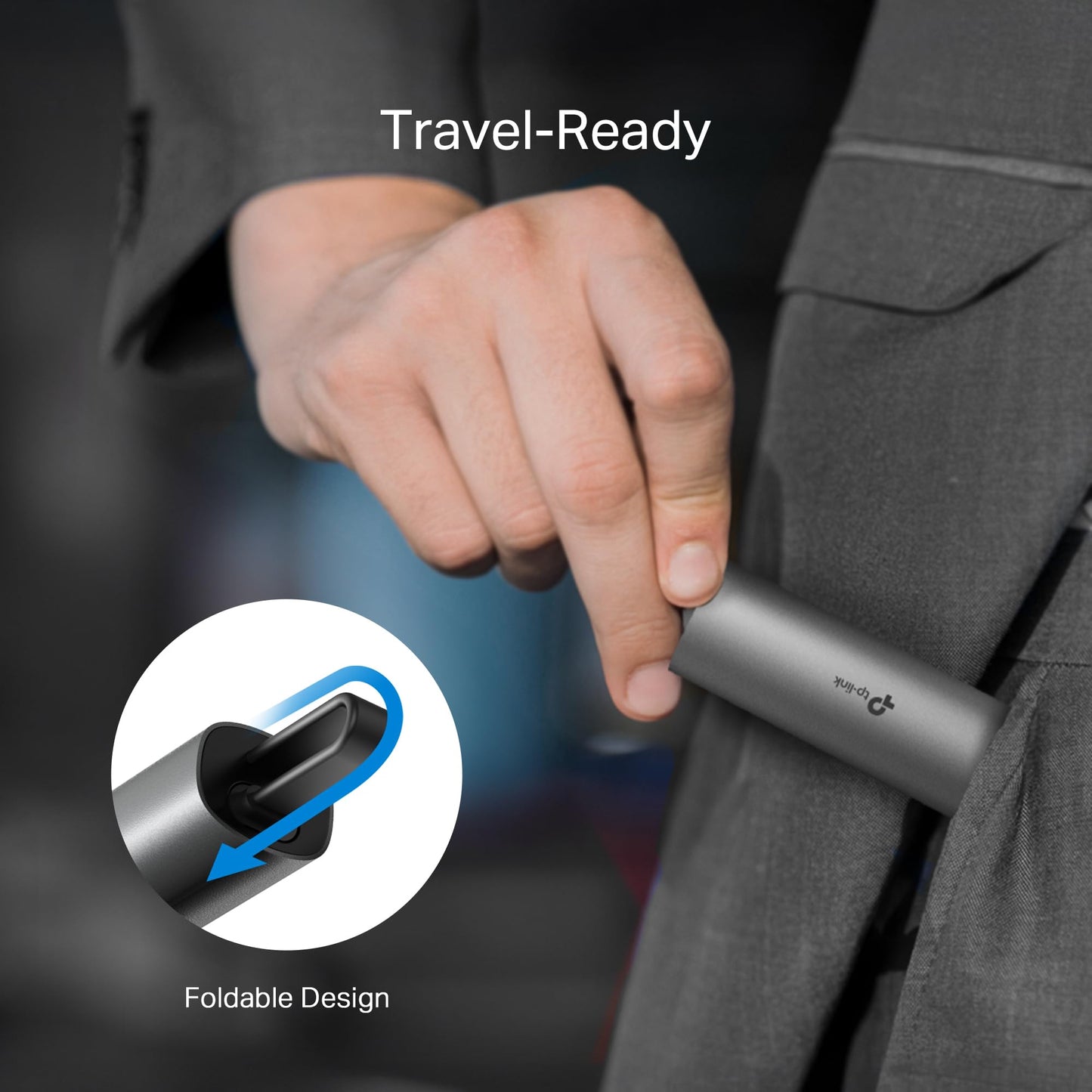 TP-Link USB to Ethernet Adapter (UE306), Supports Nintendo Switch, 1Gbps Gigabit RJ45 to USB 3.0 Network Adapter, Foldable & Portable Design, Plug and Play, Compatible with Windows, macOS, and Linux