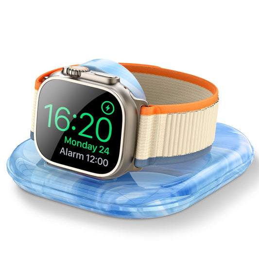 for Apple Watch Magnetic Charging Dock - Fast Magnetic Charger Stand, Compatible with Apple Watch Series 2/3/4/5/6/7/8/9/10/Ultra 1 2, Supports Nightstand Mode, Portable Design for Travel