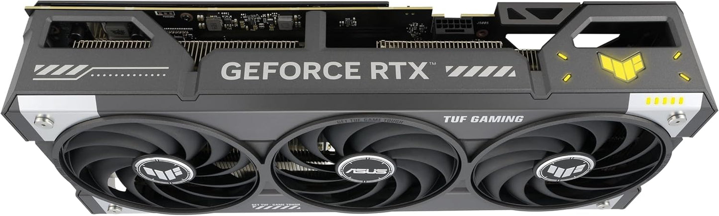 ASUS TUF Gaming GeForce RTX ™ 5070 Ti 16GB GDDR7 OC Edition Gaming Graphics Card (PCIe® 5.0, HDMI®/DP 2.1, 3.125-slot, Military-Grade Components, Protective PCB Coating, axial-tech Fans)