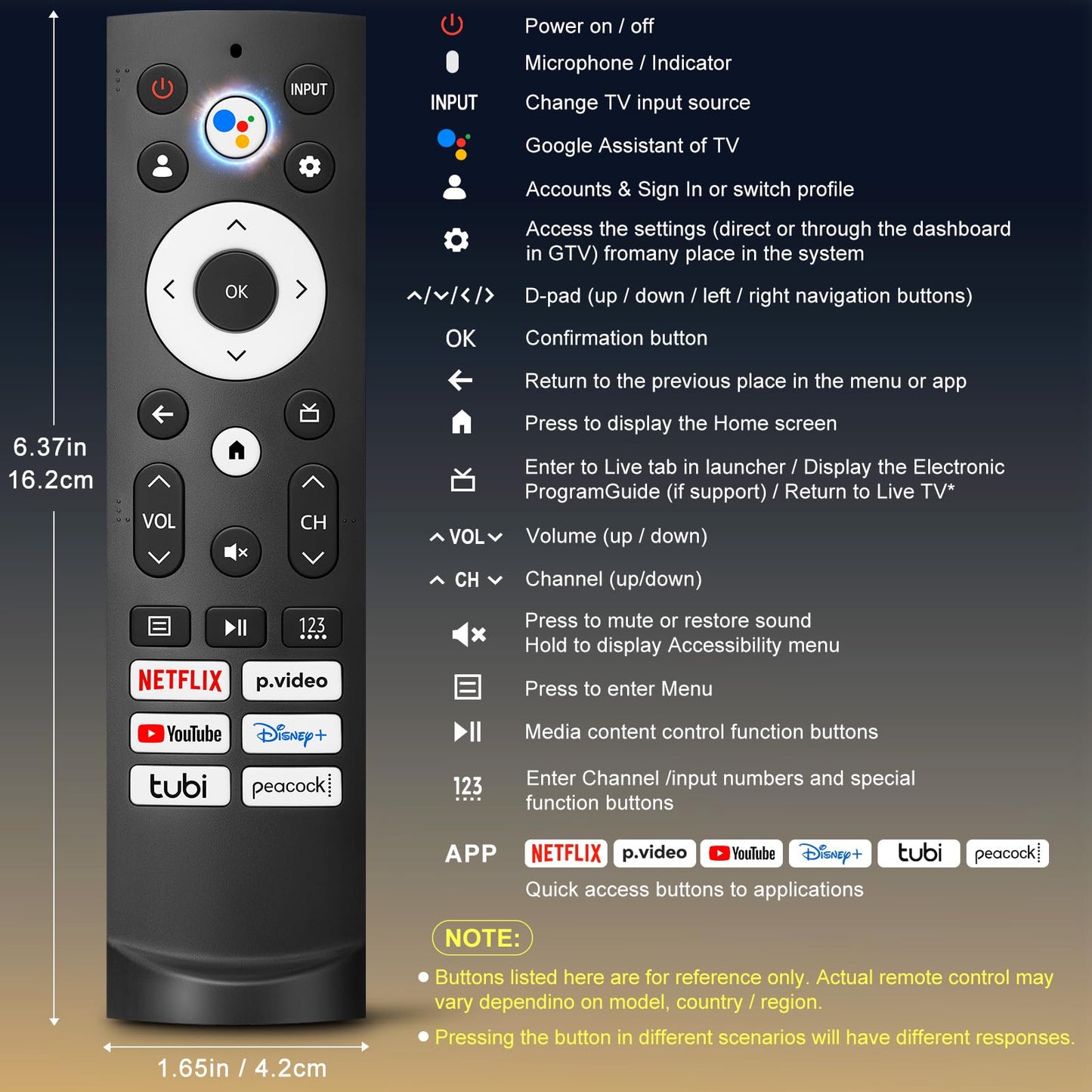 Rechargeable Remote for Samsung-TV-Remote-Control-Replacement,Compatible with Samsung Frame Crystal UHD Neo QLED OLED 4K 8K Smart TVs