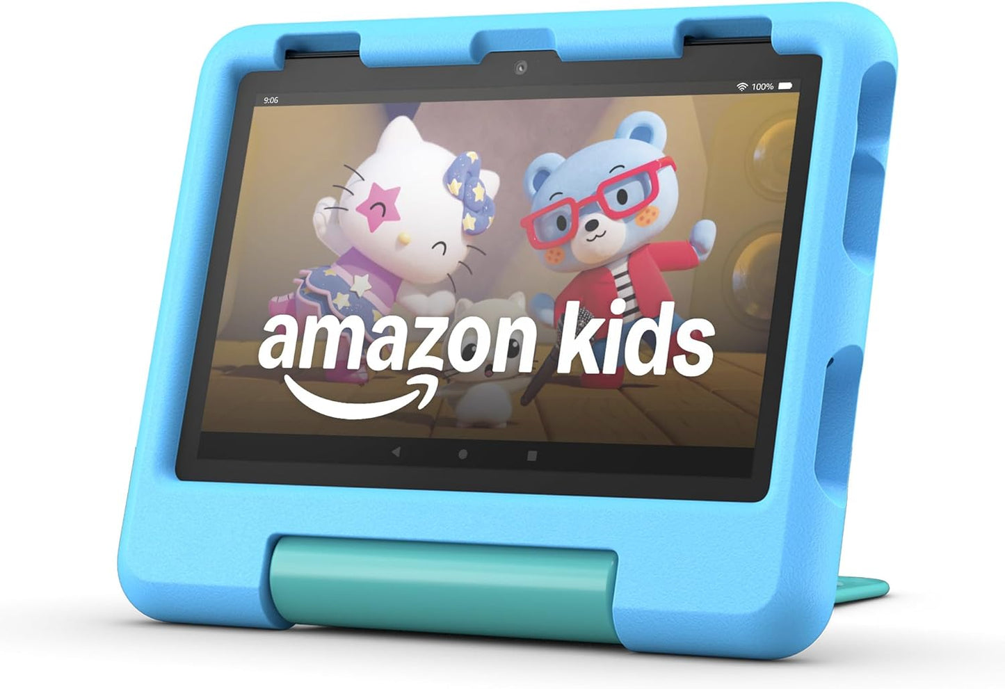 Amazon Fire HD 8 Kids tablet (newest model), ages 3-7 | 3GB memory, bright 8" HD screen. Includes ad-free and exclusive content, parental controls and 13-hr battery, 32GB, Grape