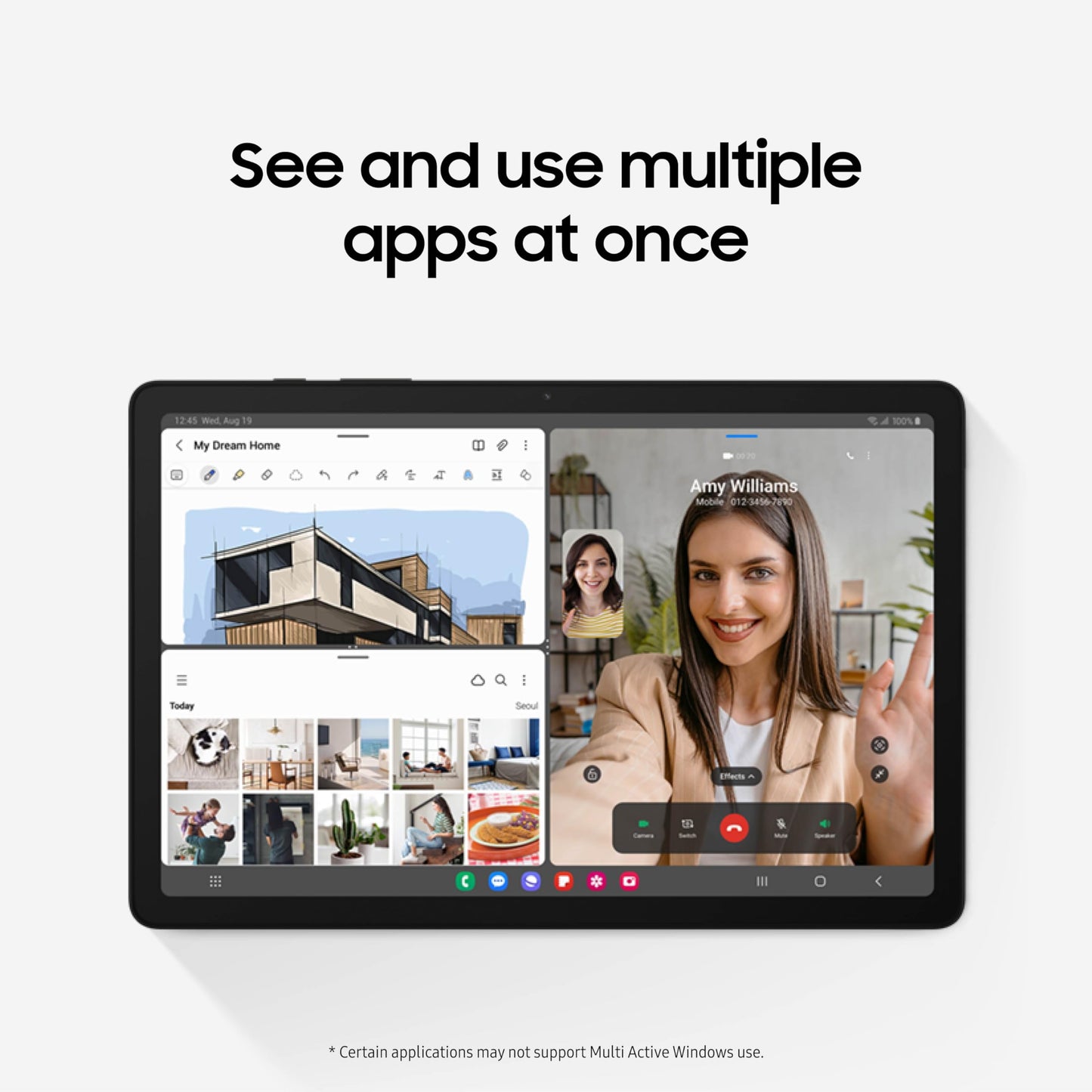 SAMSUNG Galaxy Tab A9+ 5G 11” 64GB Android Tablet, Wi-Fi (AT&T Network), Big Screen, Upgraded Chipset, Long Battery Life, Quad Speakers, Multi Window Display, US Version, 2024, Graphite