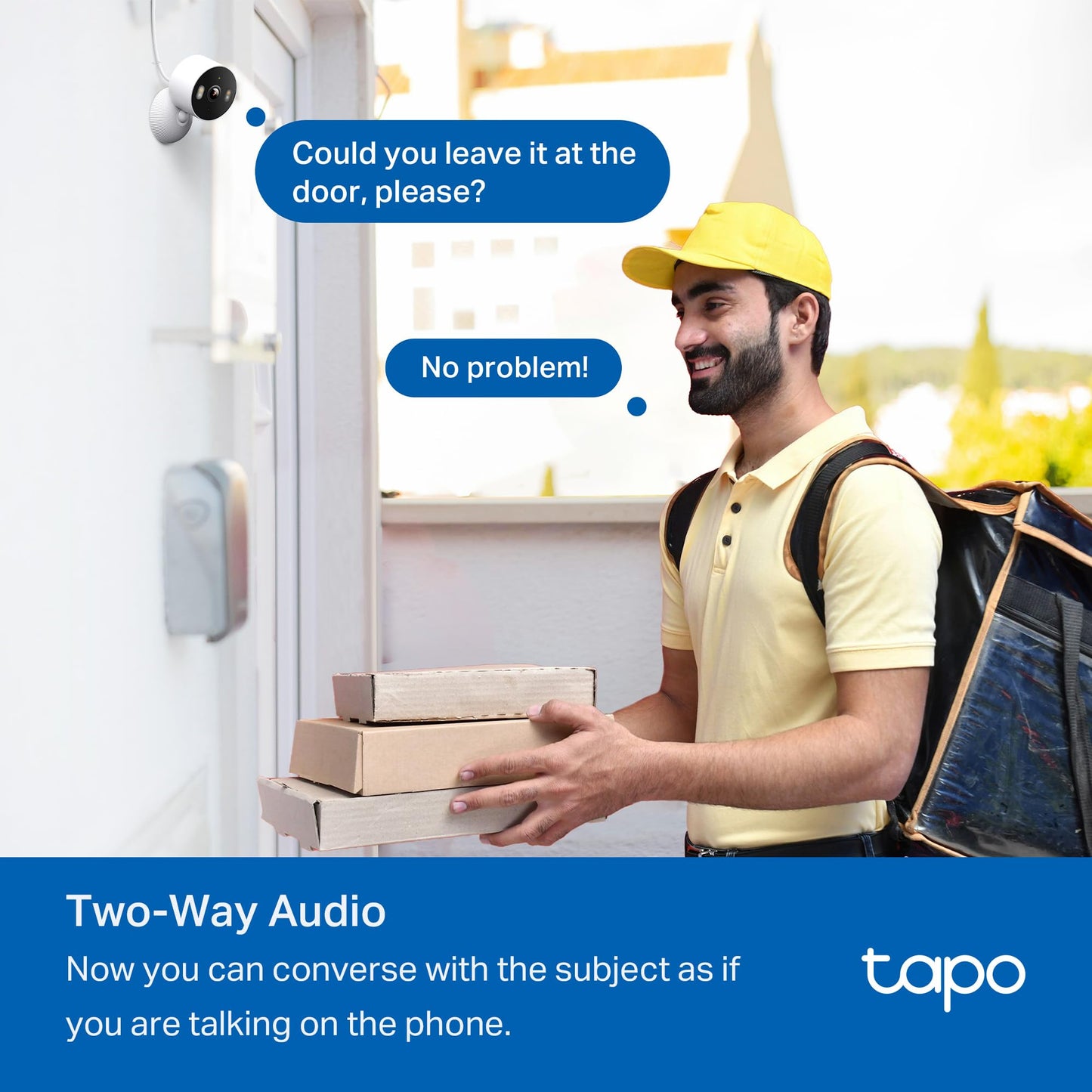 Tapo 1080P Indoor Security Camera for Baby Monitor, Pet Camera w/Motion Detection, 2-Way Audio, Night Vision, Cloud & SD Card Storage, Works w/Alexa & Google Home, Plug-in, C101