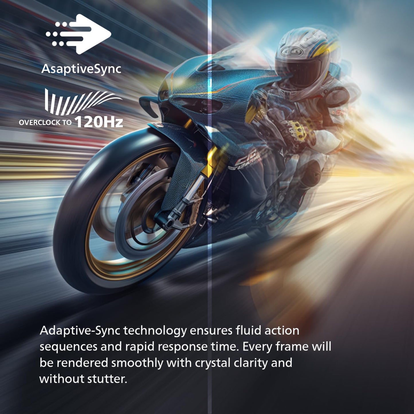 Philips New 24 inch Frameless Full HD (1920 x 1080) 100Hz Monitor, VESA, HDMI x1, VGA Port x1, Eye Care, 4 Year Advance Replacement Warranty, 241V8LB, Black