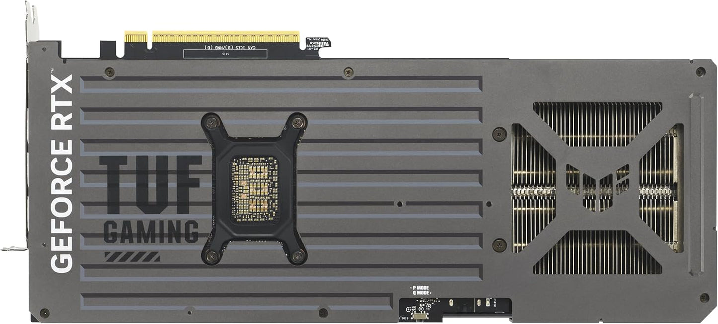 ASUS TUF Gaming GeForce RTX ™ 5070 Ti 16GB GDDR7 OC Edition Gaming Graphics Card (PCIe® 5.0, HDMI®/DP 2.1, 3.125-slot, Military-Grade Components, Protective PCB Coating, axial-tech Fans)