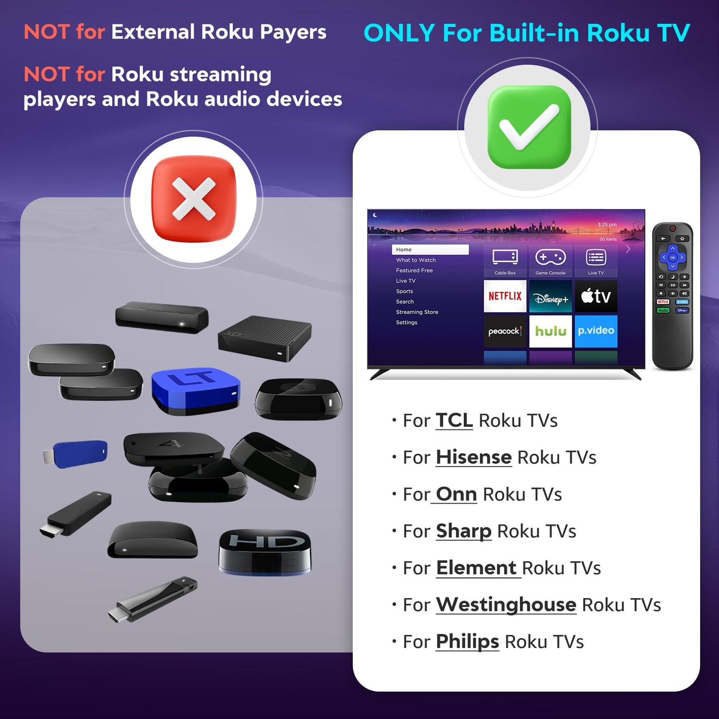 Rechargeable Remote for Samsung-TV-Remote-Control-Replacement,Compatible with Samsung Frame Crystal UHD Neo QLED OLED 4K 8K Smart TVs