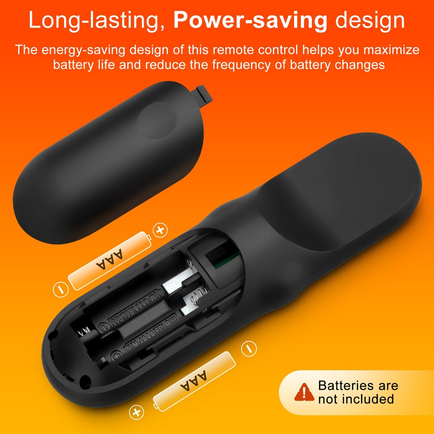 Rechargeable Remote for Samsung-TV-Remote-Control-Replacement,Compatible with Samsung Frame Crystal UHD Neo QLED OLED 4K 8K Smart TVs