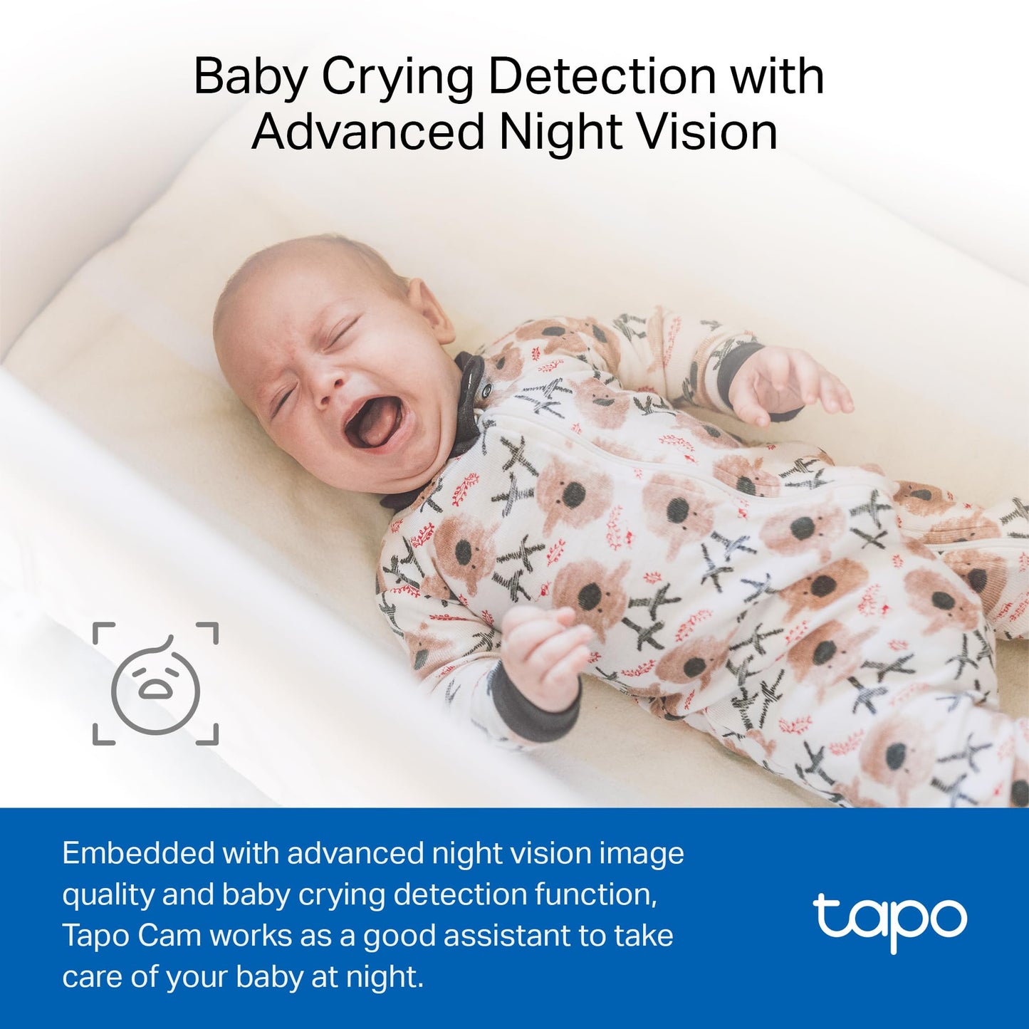 Tapo 1080P Indoor Security Camera for Baby Monitor, Pet Camera w/Motion Detection, 2-Way Audio, Night Vision, Cloud & SD Card Storage, Works w/Alexa & Google Home, Plug-in, C101