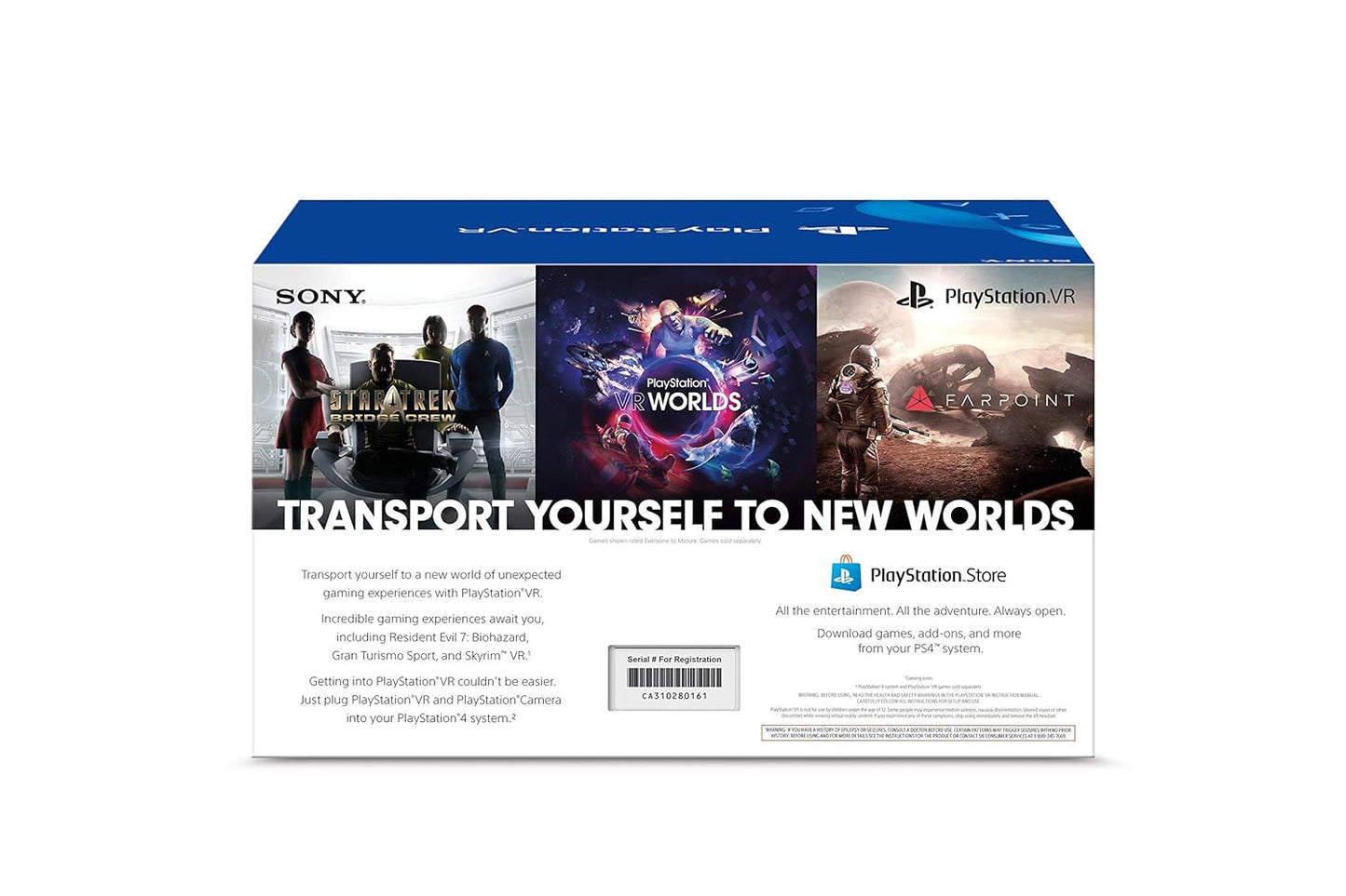 PlayStation VR Headset + Camera Bundle [Discontinued] (Renewed)