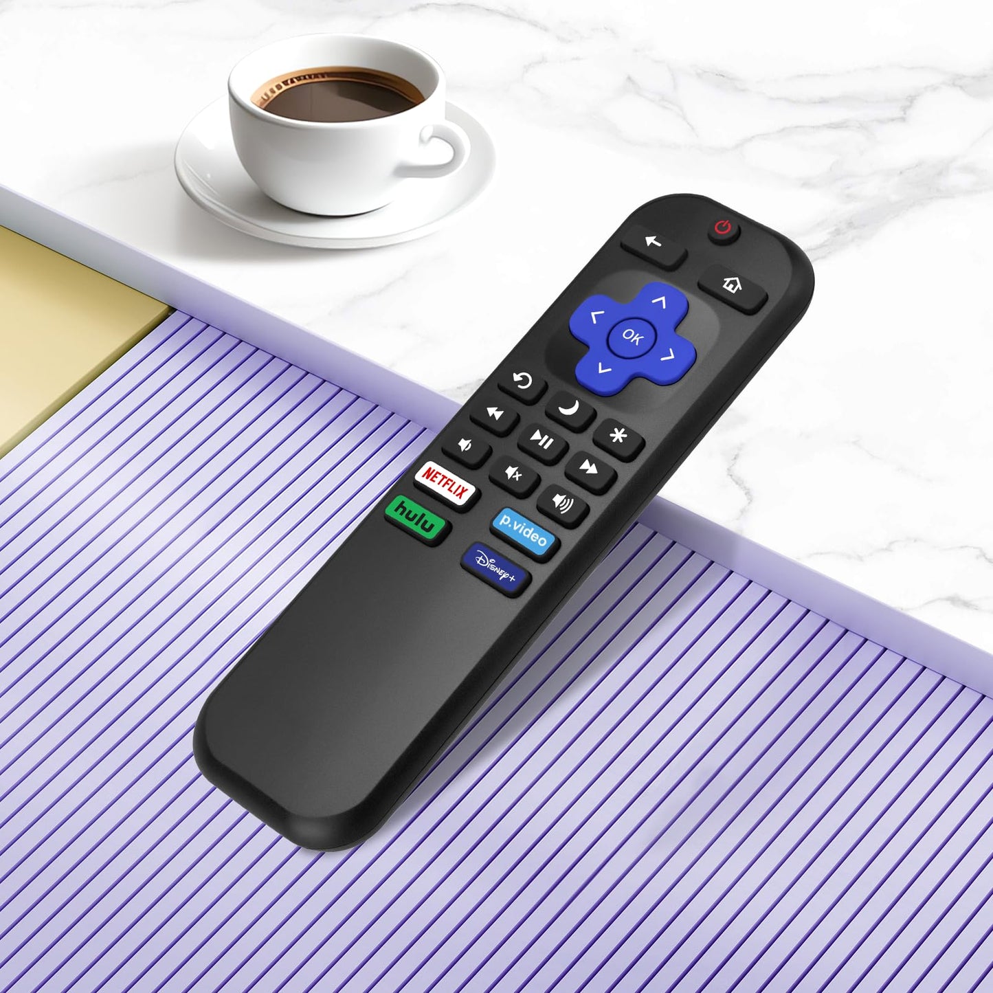 Rechargeable Remote for Samsung-TV-Remote-Control-Replacement,Compatible with Samsung Frame Crystal UHD Neo QLED OLED 4K 8K Smart TVs