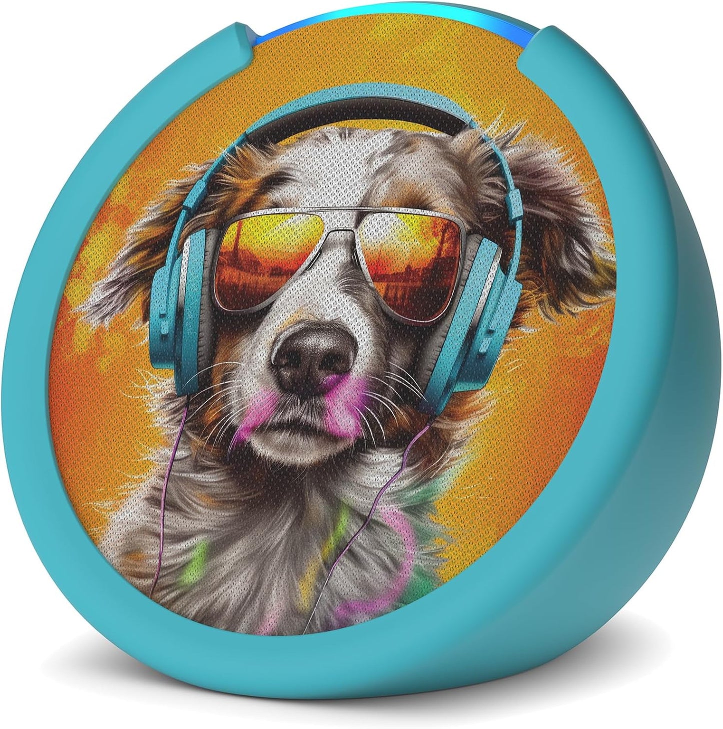 Amazon Echo Pop Kids (newest model), Designed for kids, with Alexa+ Early Access, parental controls, Includes 6 months of Amazon Kids+, Disney Princess