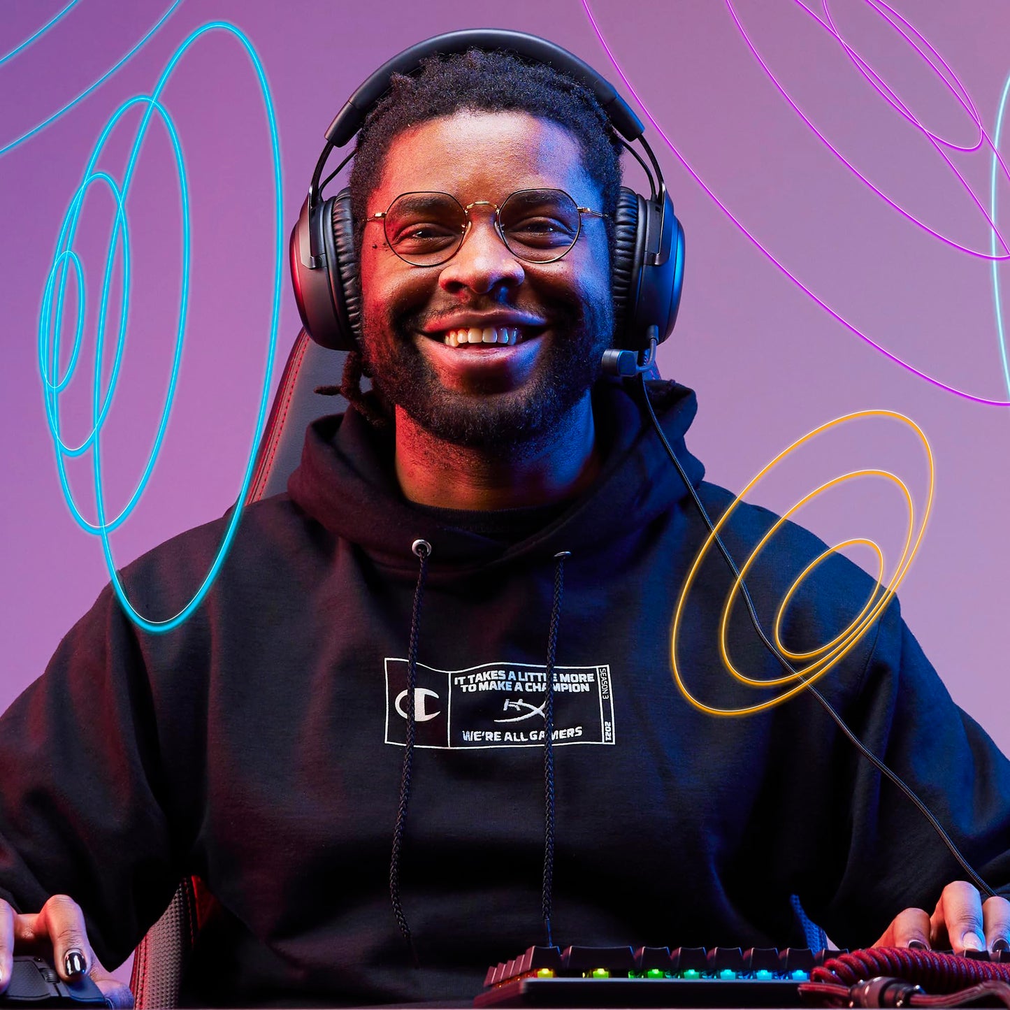 HyperX Cloud III – Wired Gaming Headset, PC, PS5, Xbox Series X|S, Angled 53mm Drivers, DTS Spatial Audio, Memory Foam, Durable Frame, Ultra-Clear 10mm Mic, USB-C, USB-A, 3.5mm – Black/Red