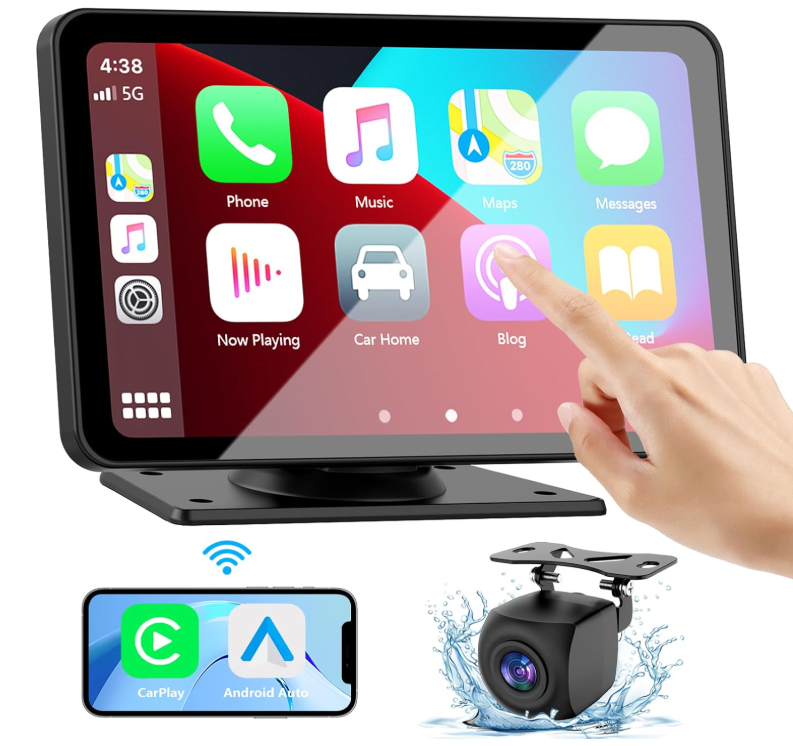 Apple CarPlay Screen Includes Backup Camera