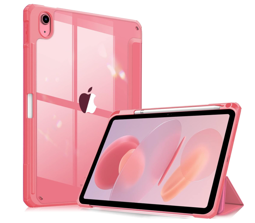 Ipad 10th Generation Hybrid Pink Slim Case