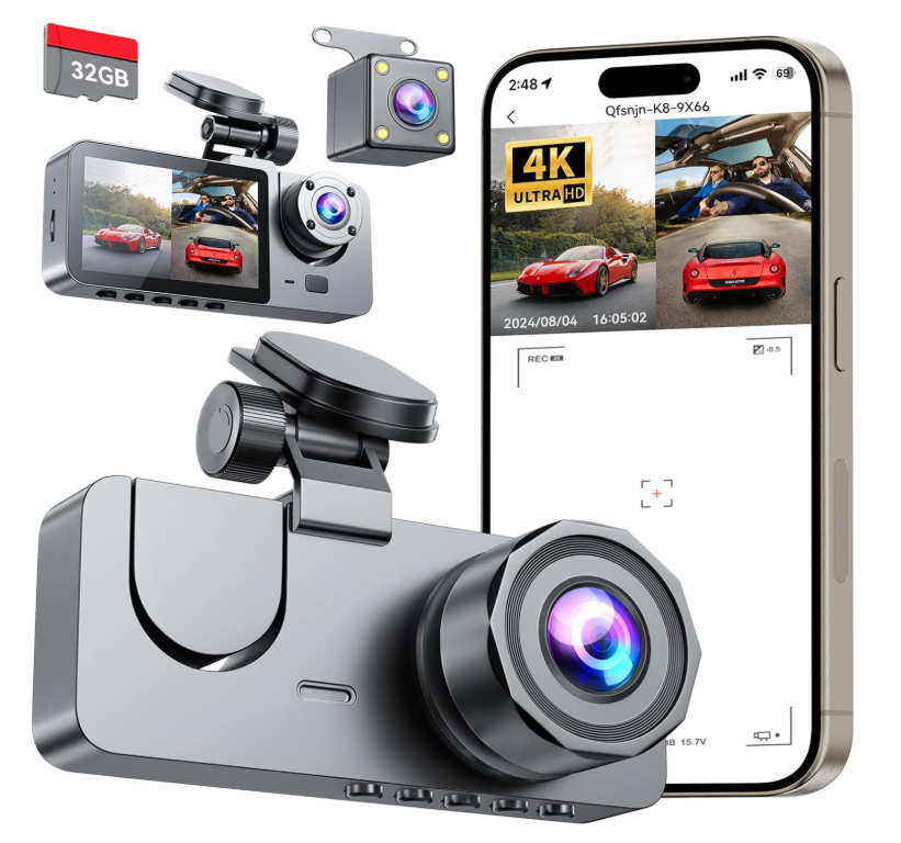3 Channel Dash Camera