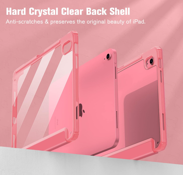 Ipad 10th Generation Hybrid Pink Slim Case