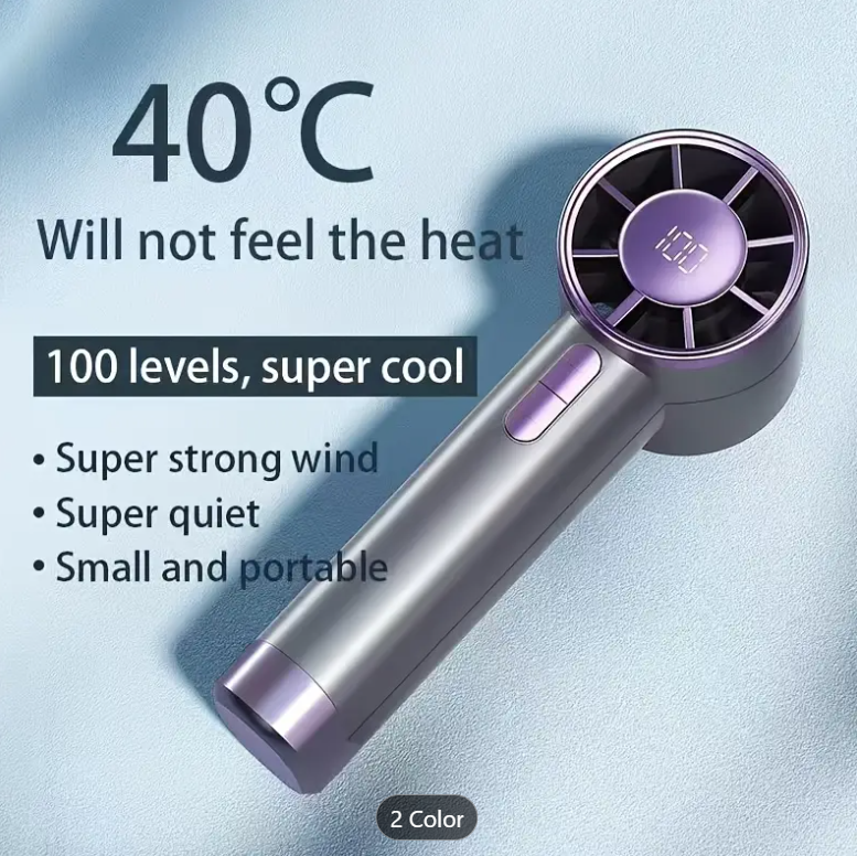 Rechargeable Wireless Handheld Mini Fan
